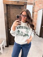 North Dakota Bison Crewneck